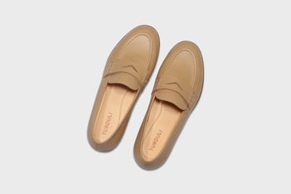 Leather sole Loafers for women